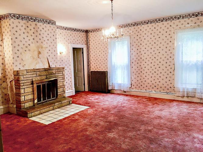 Living room, before