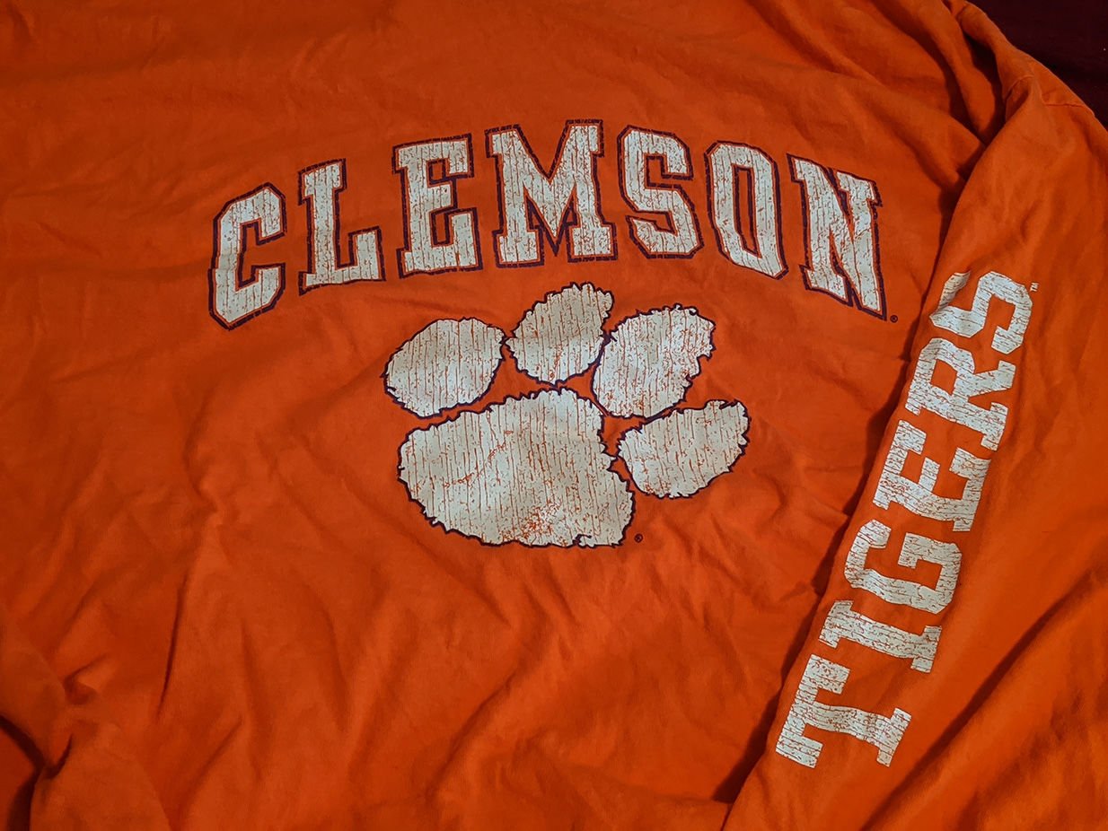 clemson volleyball sweatshirt