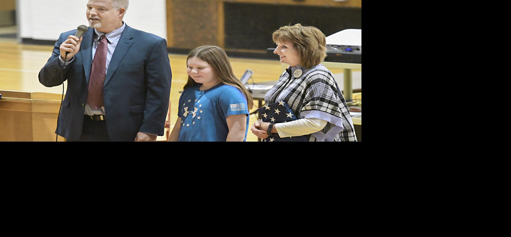 South O Brien School Gifted With Flag News Nwestiowa Com