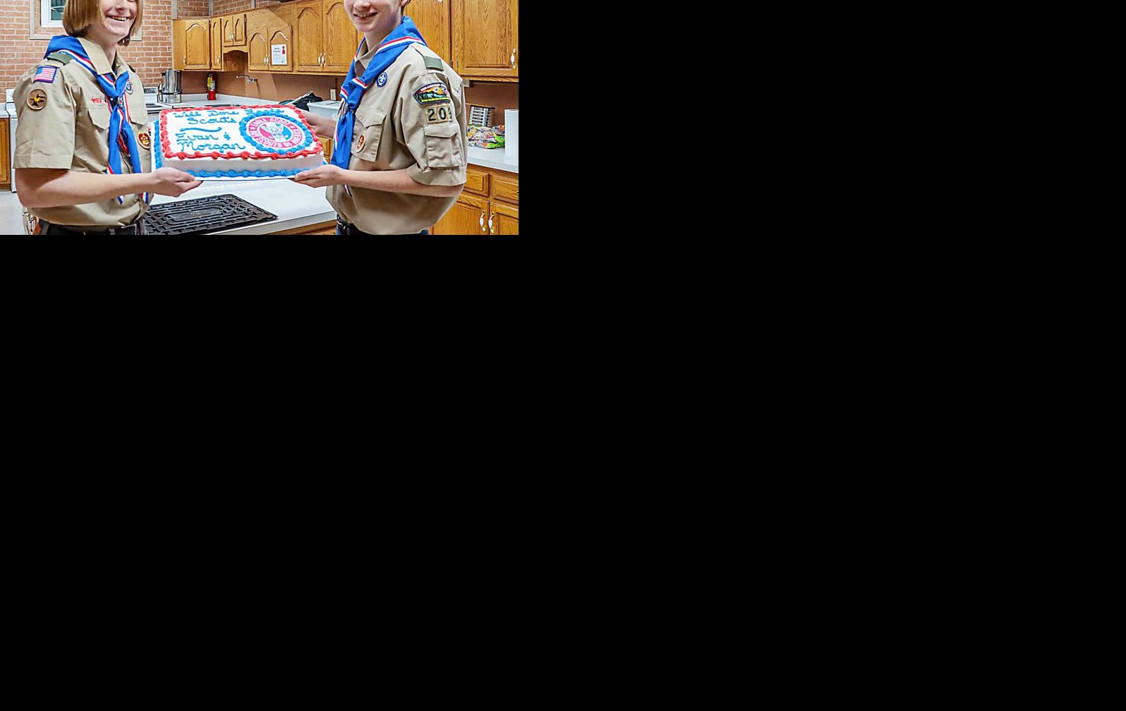 Two earn prestigious Eagle rank Hawarden Independent/Ireton Examiner