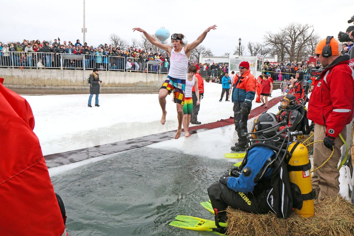 Winter Games Plunge Into The Waters Of West Lake Okoboji