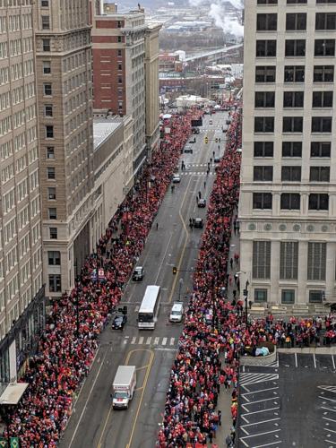 See gorgeous drone footage of the Royals' World Series victory parade