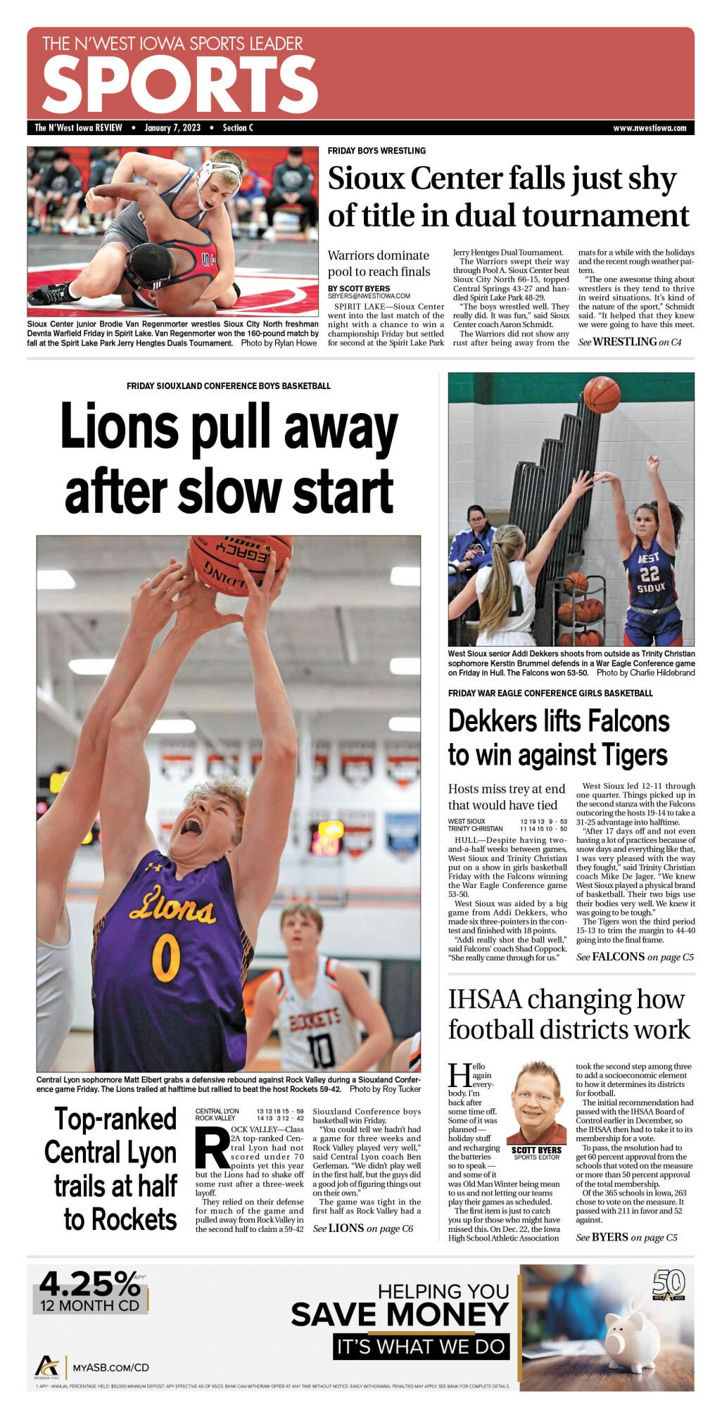 The N West Iowa REVIEW Sports Jan. 7 2023 nwestiowa