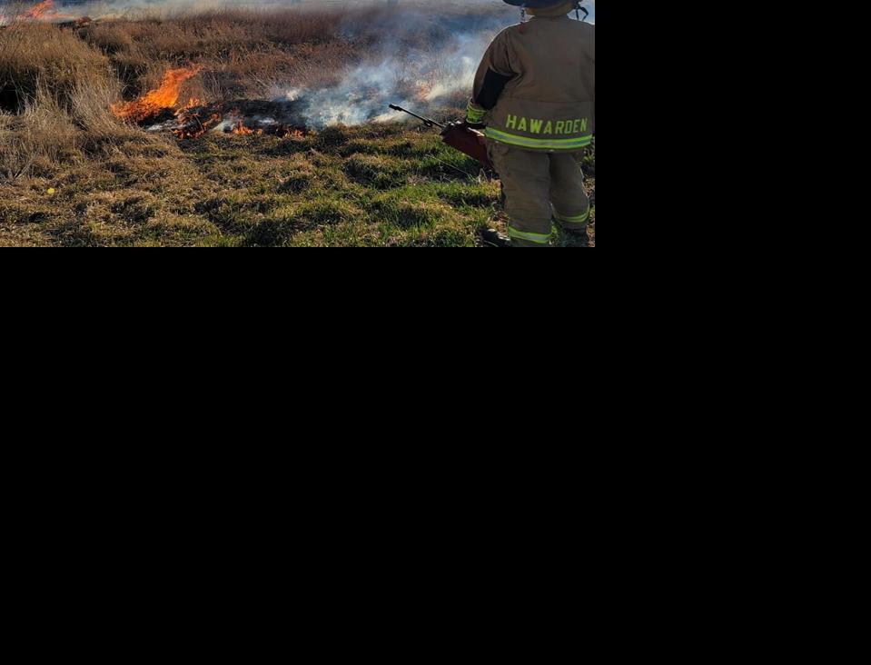 Hawarden Fire and Rescue burning it down Hawarden Independent/Ireton