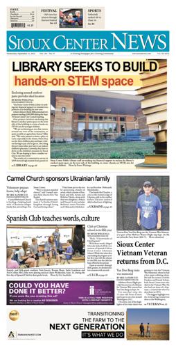 Sioux Center News Sep. 21, 2022