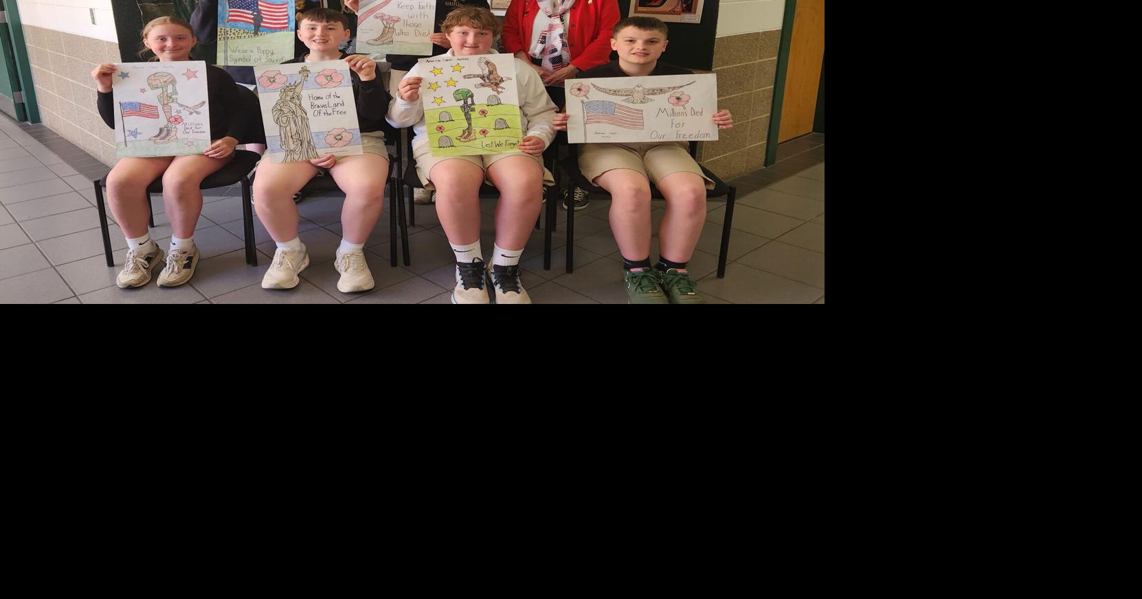 Le Mars American Legion Auxiliary sponsors Poppy Poster contest