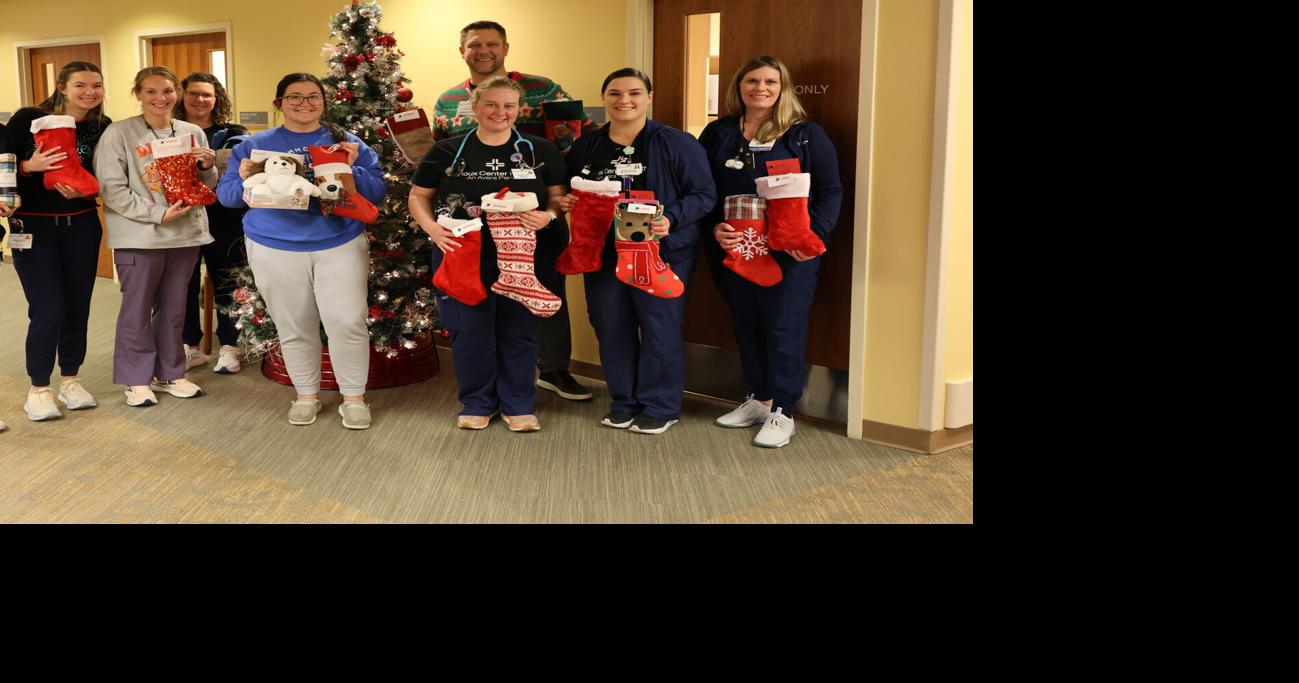 Christmas gifts lift spirits at hospital
