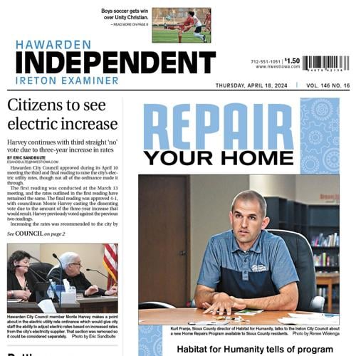 Hawarden Independent/Ireton Examiner Apr. 18, 2024