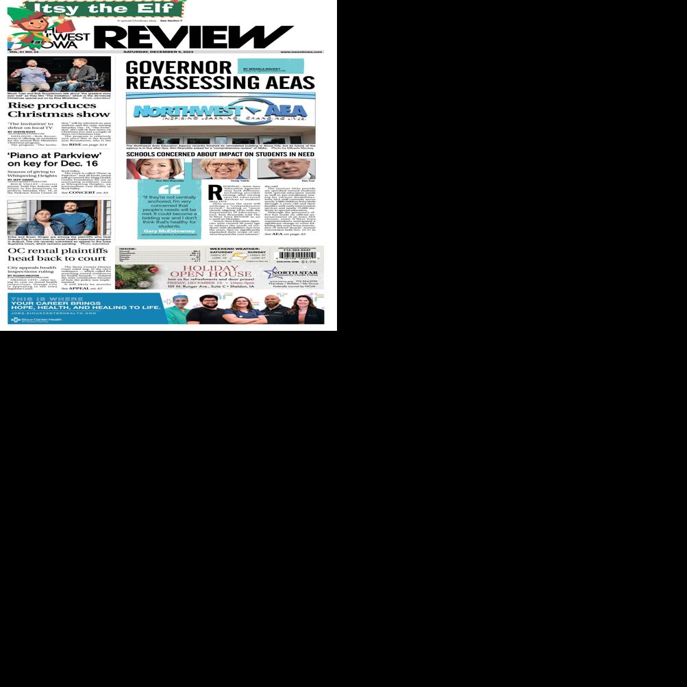 The N'West Iowa REVIEW SibleyOcheyedan school section Oct. 21, 2023