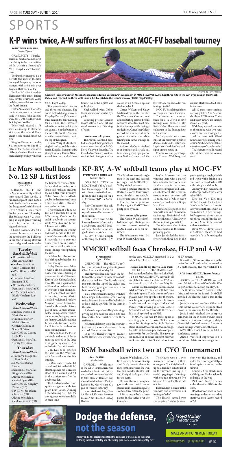 Page A10 | E-EDITION | Nwestiowa.com