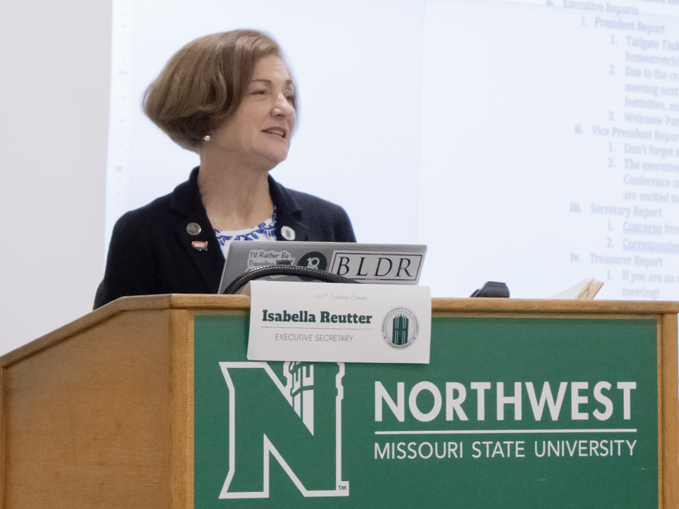 House of Representatives member speaks to Student Senate about importance of public service