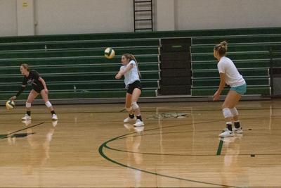 volleyball maryville school oct team practices prepare upcoming away had games