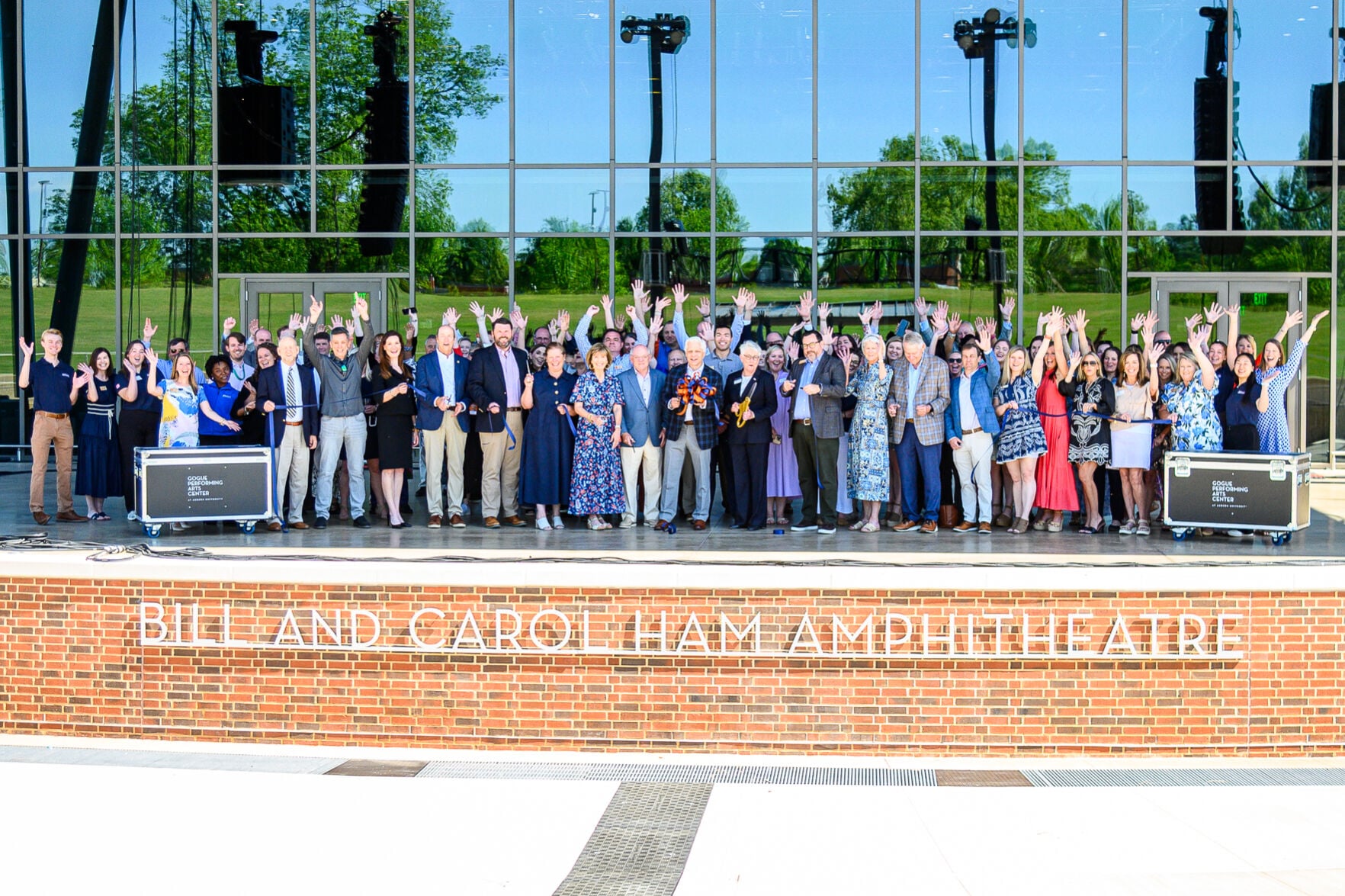 Ham Amphitheatre ribbon-cutting ceremony in Auburn