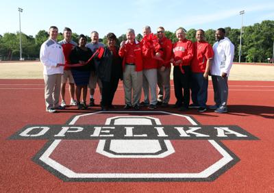 Opelika Holds Ribbon Cutting For New Track High School Sports Oanow Com