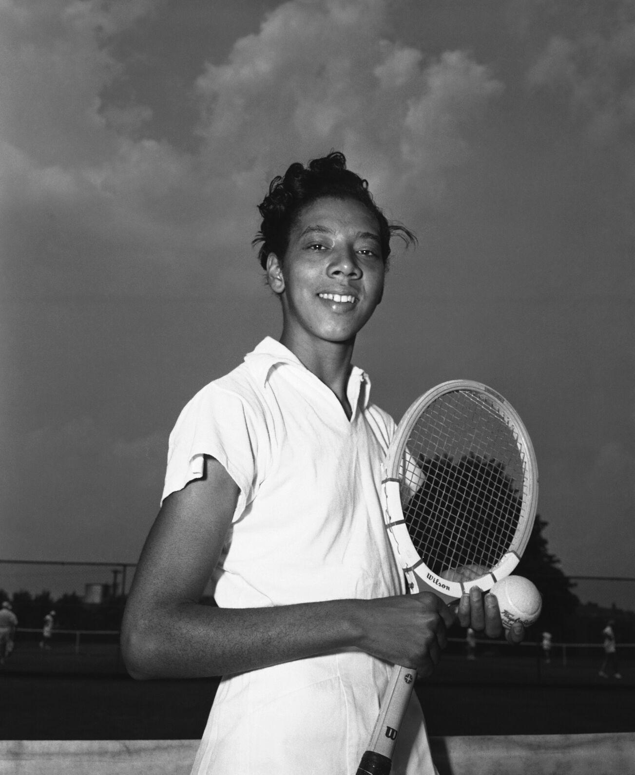 Today In Sports History Althea Gibson Becomes First Black Player On National Tennis Tour In 1950 5734