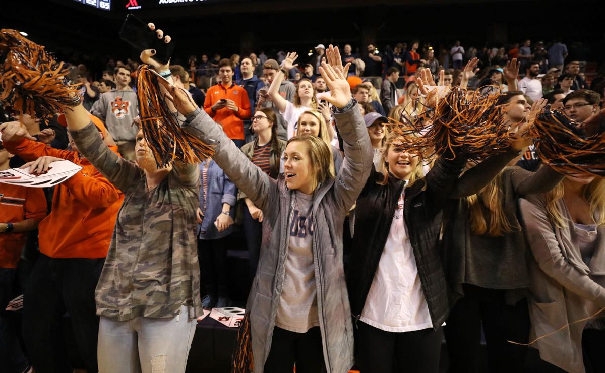 Auburn Arena Crowd Led By Record Student Attendance Makes A