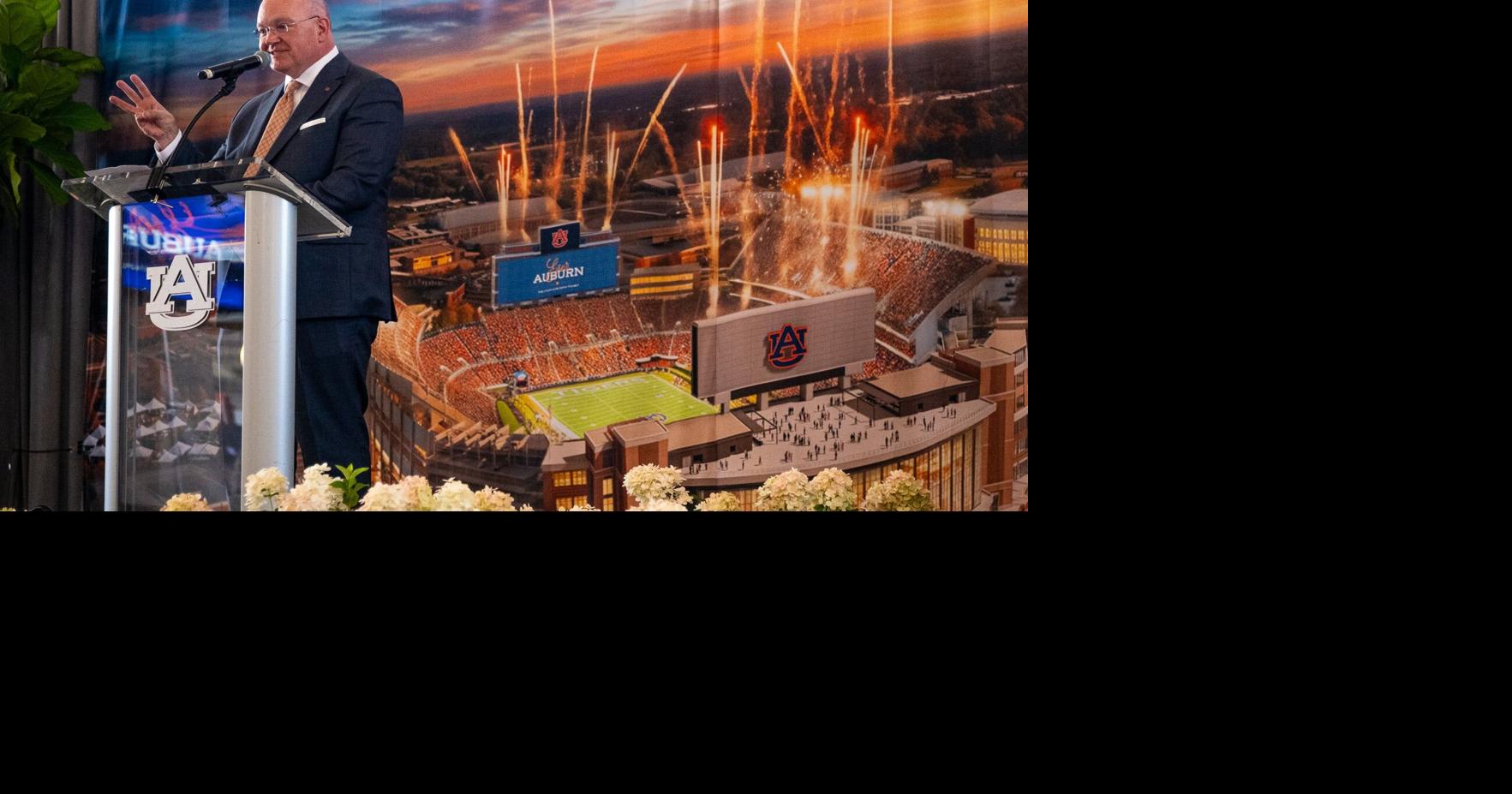 Auburn celebrates groundbreaking for Jordan-Hare's North End Zone Project
