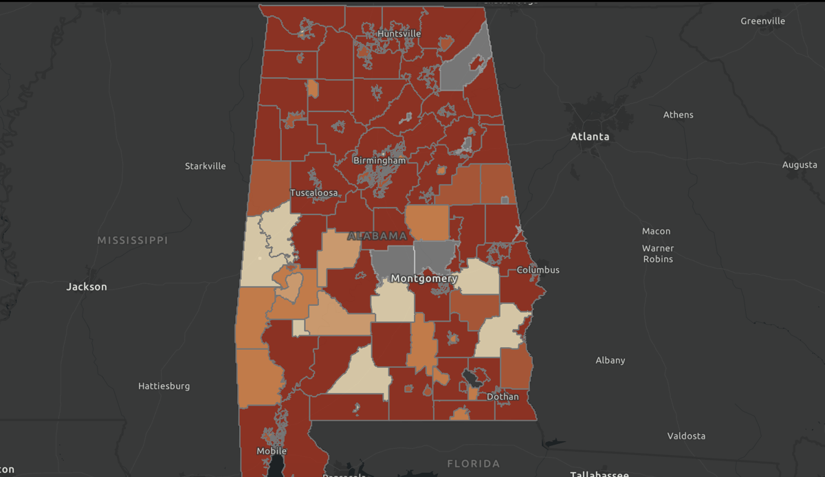 Alabama COVID-19 in schools