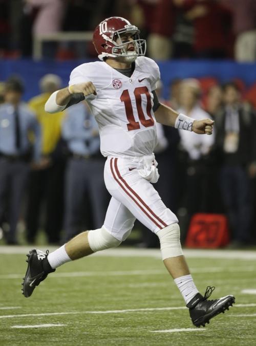 Alabama Football Tide Wins Thriller Over Georgia Will Play In Bcs Title Game College Sports Oanow Com