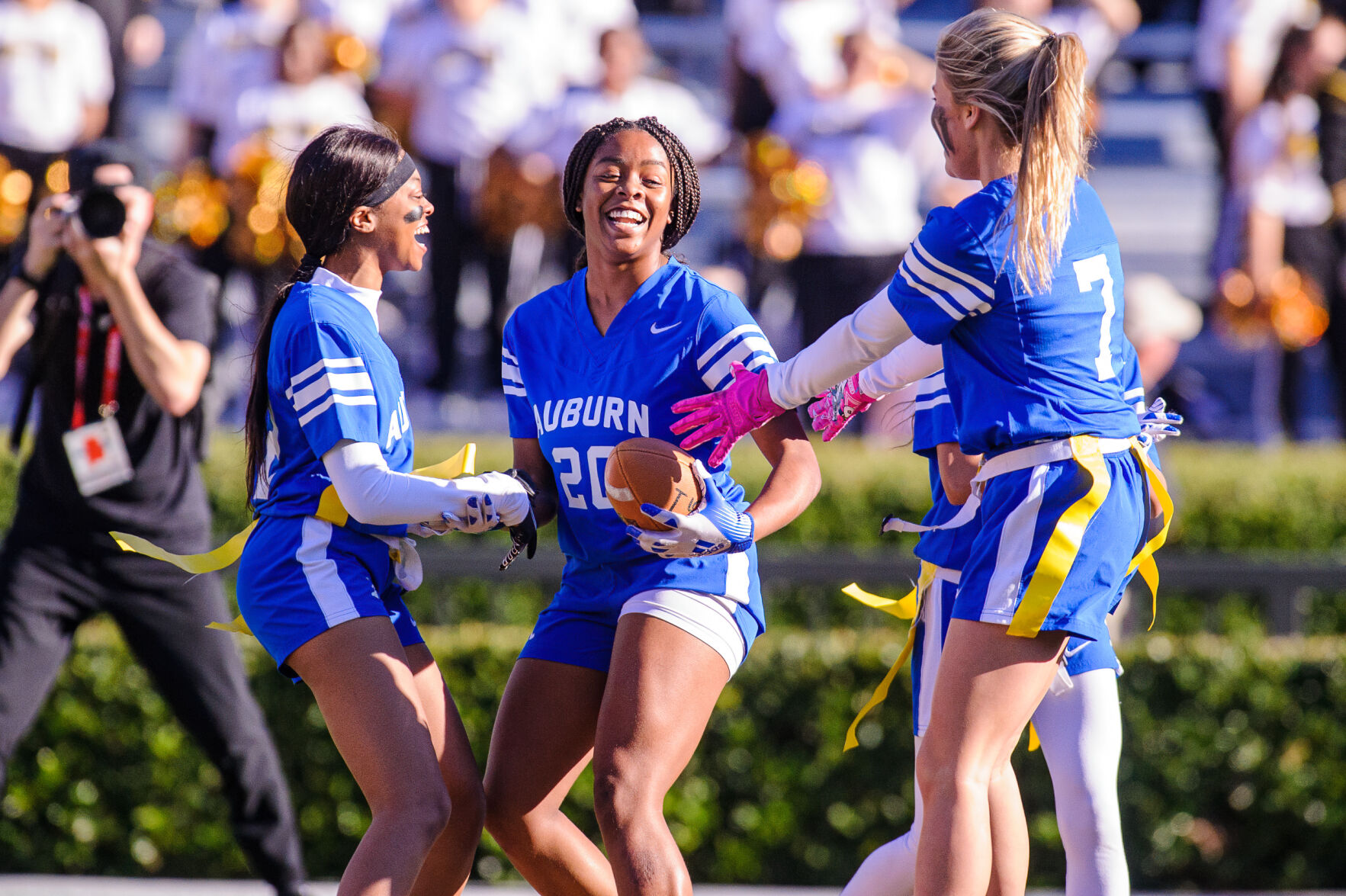 FLAG FOOTBALL PLAYER OF THE YEAR Brooke Hallman shines in Auburn High