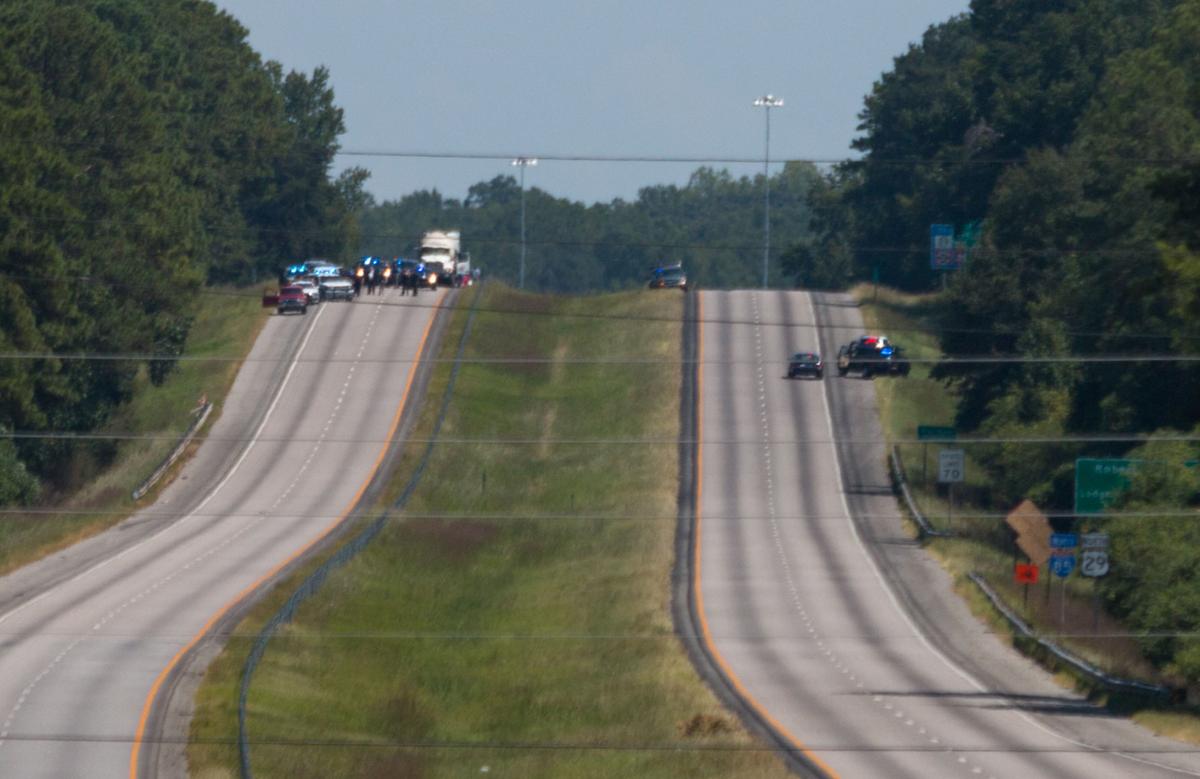 Traffic after standoff