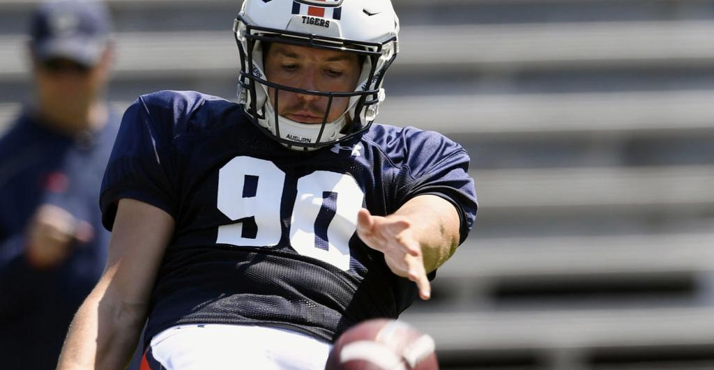 Auburn Football Honors Rod Bramblett With Helmet Sticker Auburn
