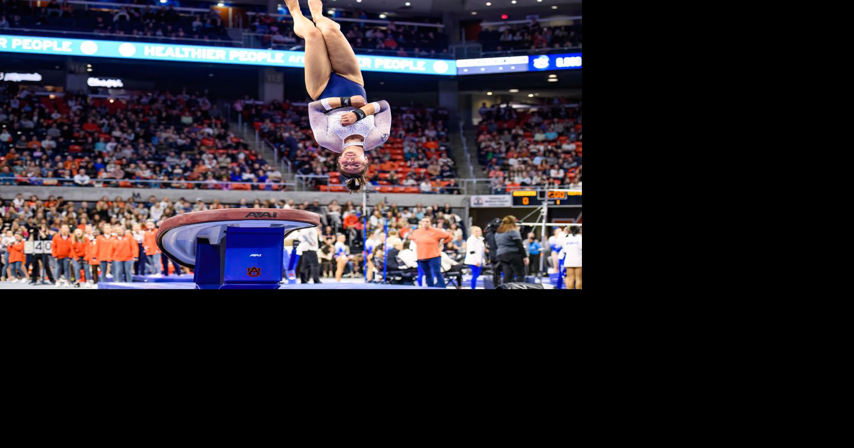 Auburn gymnastics scores 197.025 in loss to Kentucky