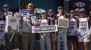 Choquette leads 15th ranked TROY at collegiate bass fishing season opener; earns first-ever first place finish and secures bid to national championship