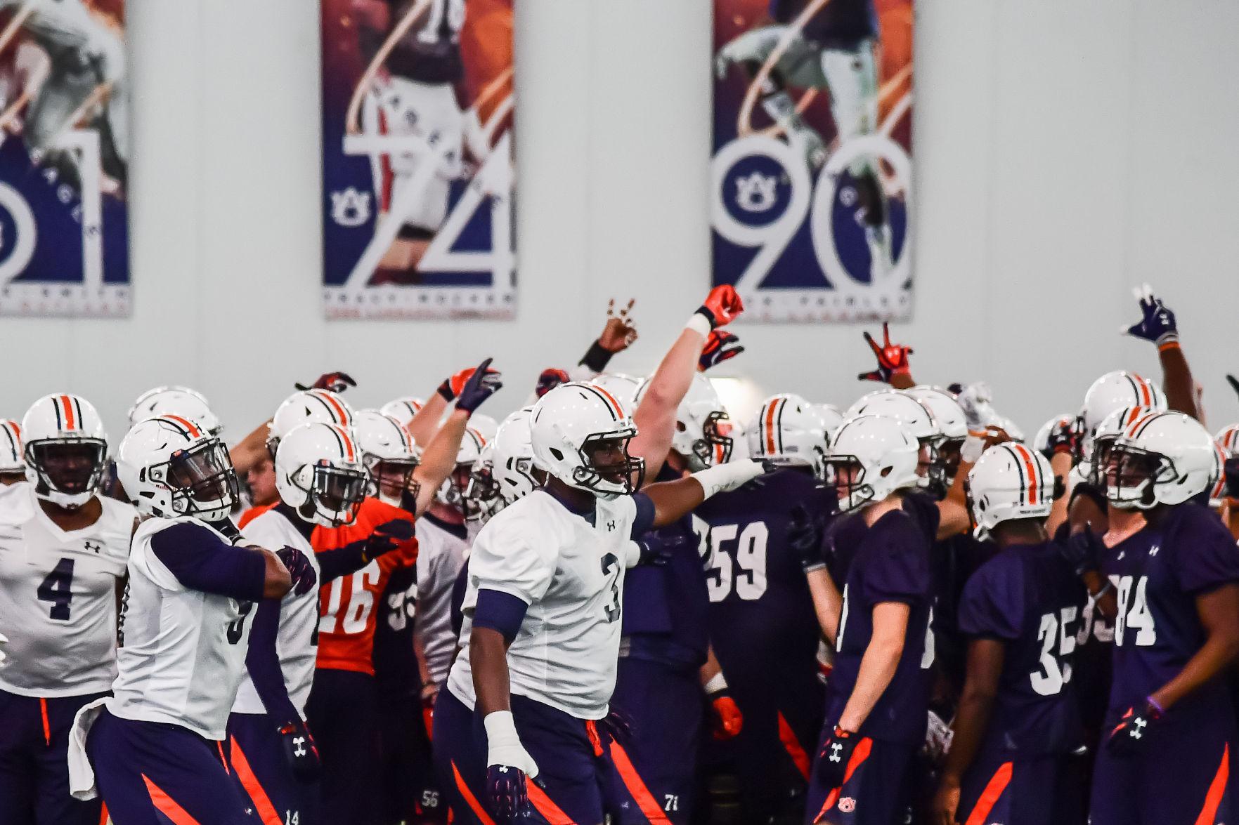 Fall camp observations Auburn gives first look at firstteam offense