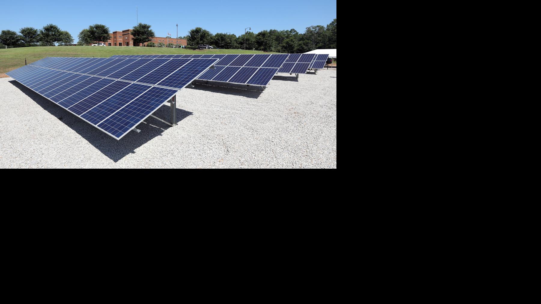Solar Research Project Unveiled At Opelika Power Services Opelika Auburn Local News Oanow Com