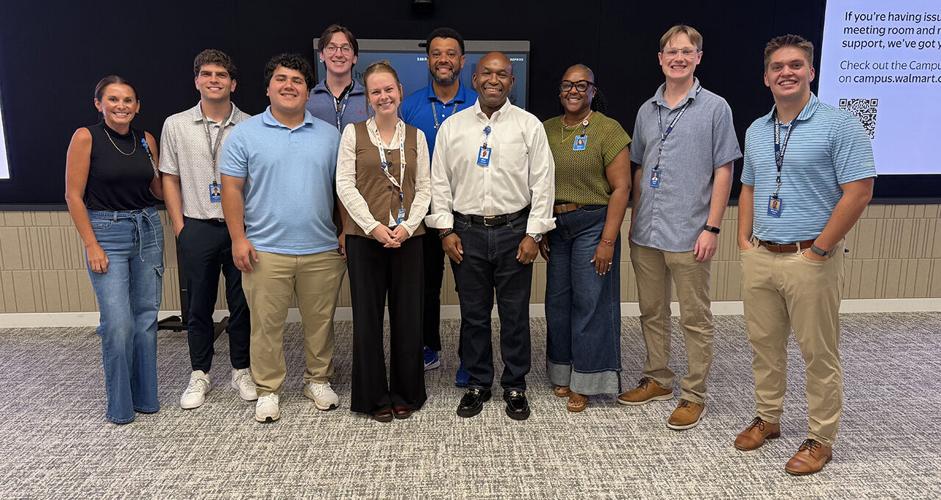 Sorrell College student makes lasting impact on Walmart during summer internship at Brundidge-based Distribution Center 7019