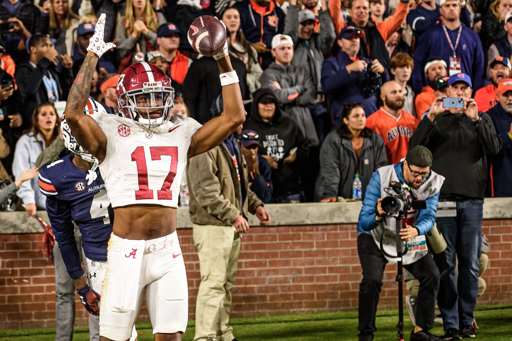 Auburn Falters Late, Loses To No. 8 Alabama In Iron Bowl