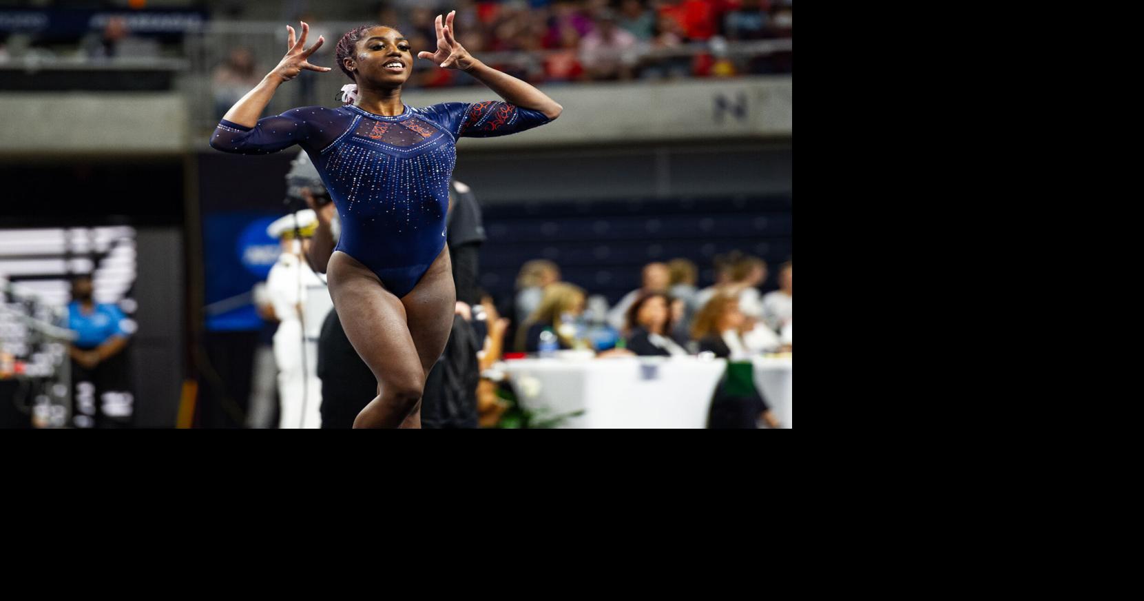 Video of Derrian Gobourne’s final floor routine in full