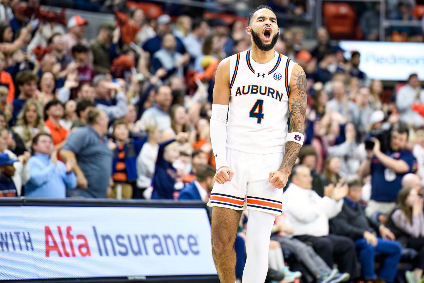 Auburn's Johni Broome Joins Shaquille O'Neal With Rare Stat