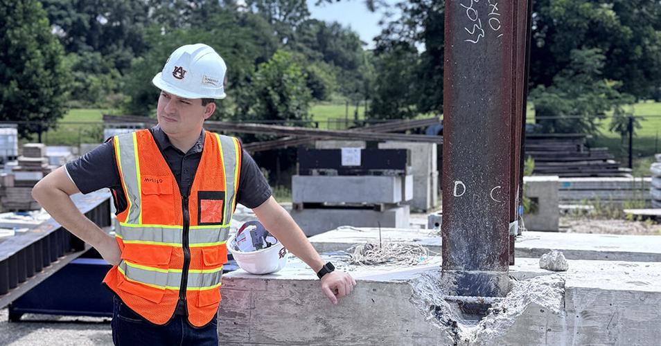 Geotechnical student makes connections for a solid foundation