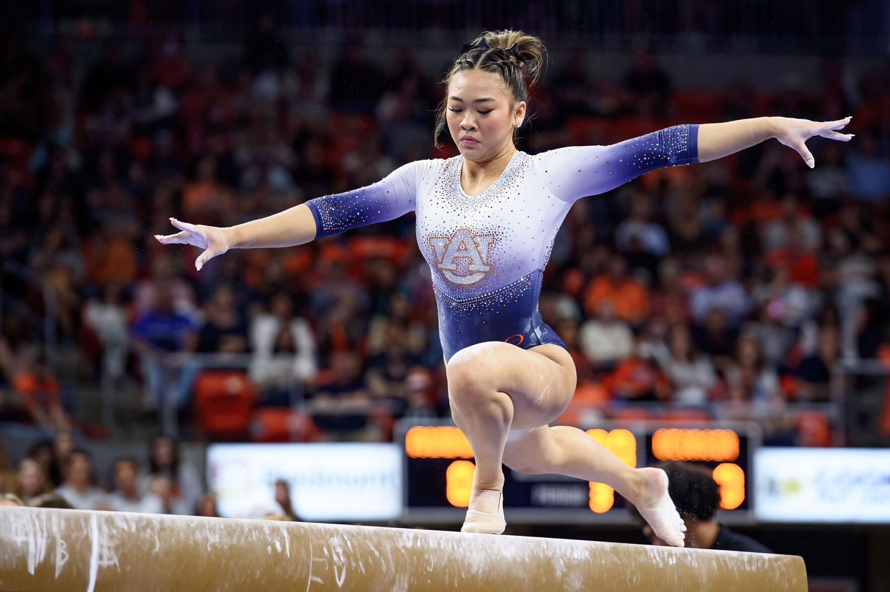 Auburn’s Suni Lee ‘day-by-day’ entering NCAA Regionals