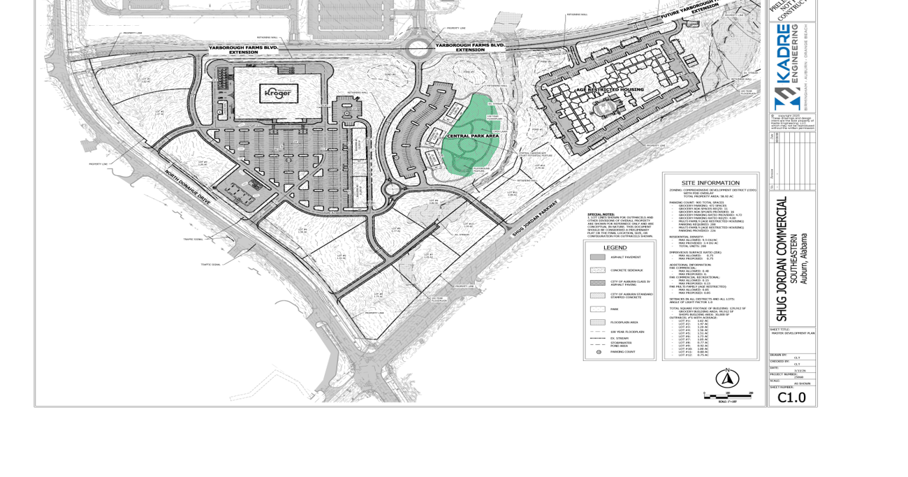 Auburn council approves large development project, includes second Kroger and more