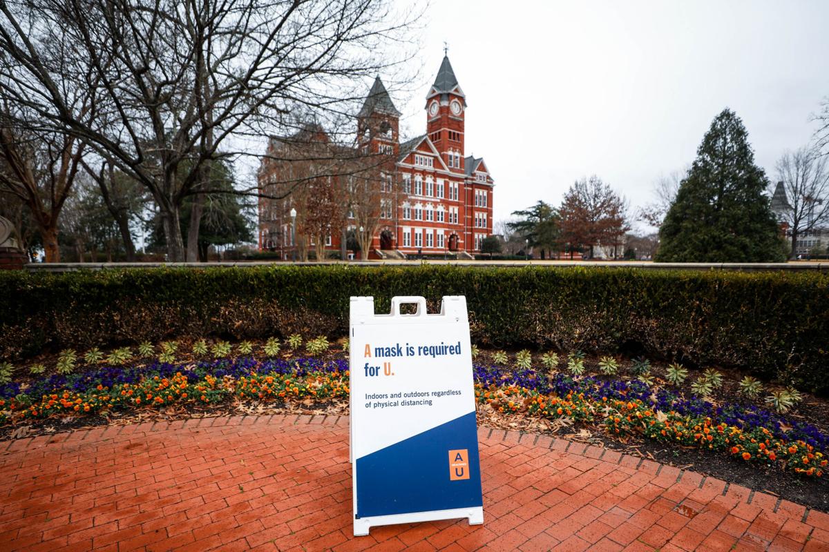 Auburn University students return to campus for spring semester