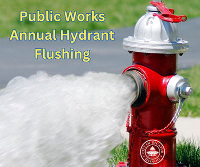 NOTICE: Public Works flushing hydrants in October