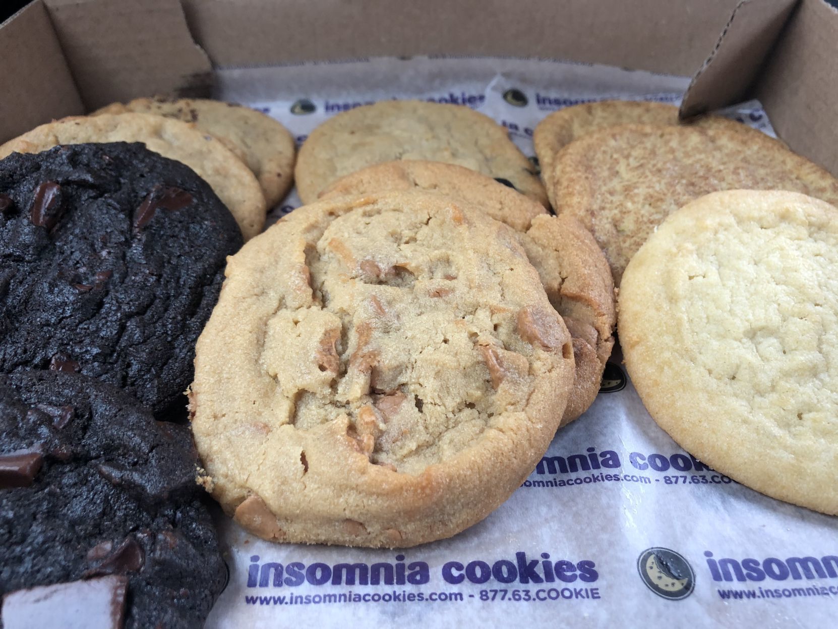 ordering insomnia cookies