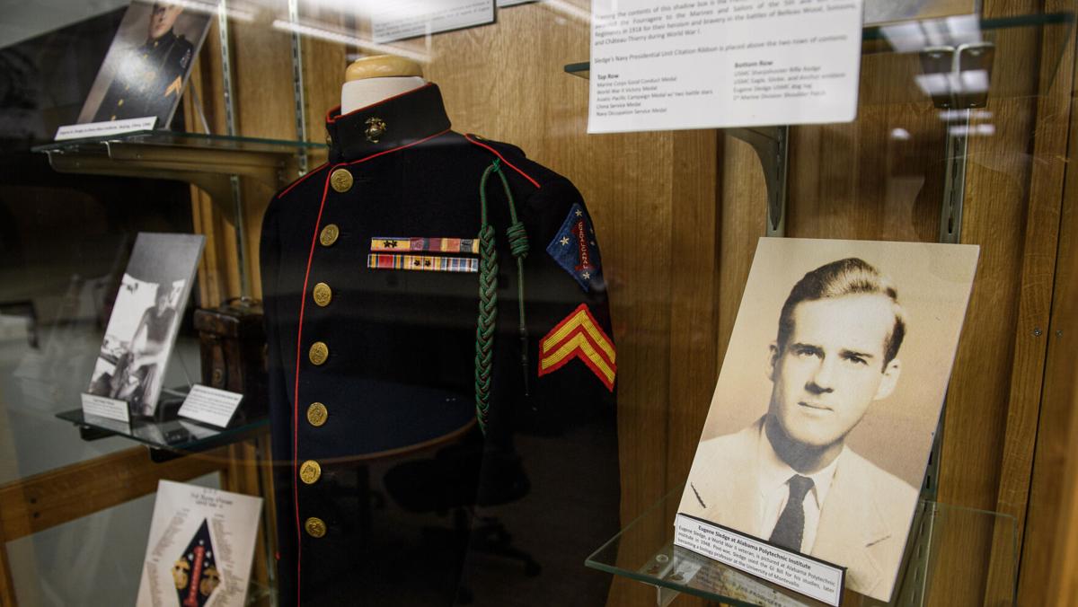 AU unveils Eugene Sledge display at Veterans Resource Center