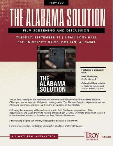 Troy University Dothan to host Academy Award-nominated documentary screening