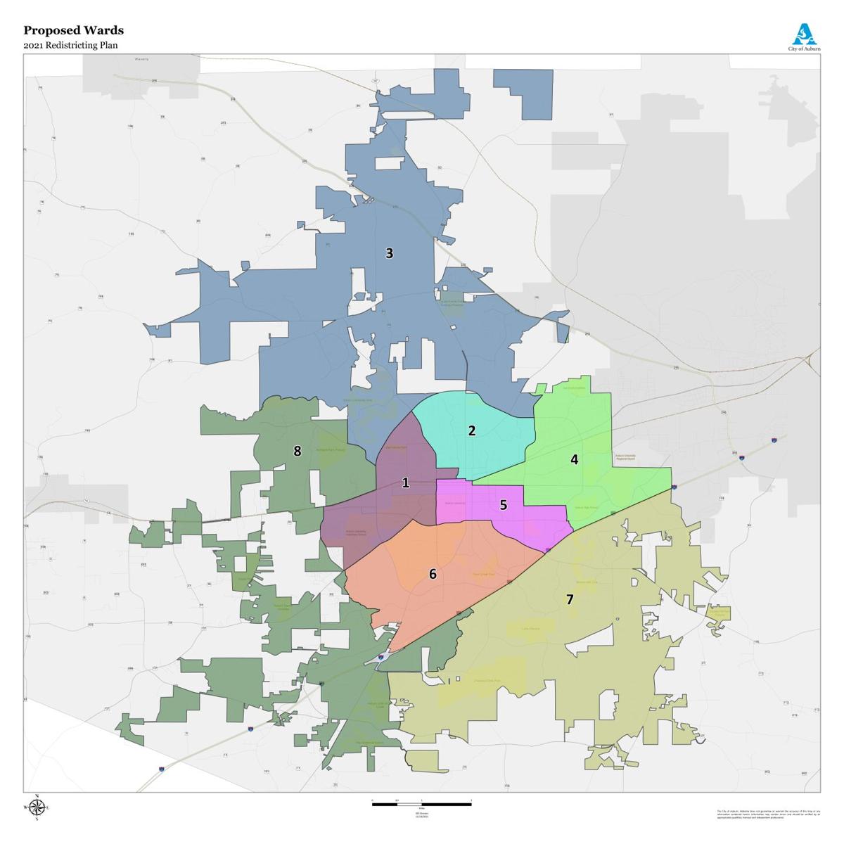 Auburn proposed redistricting (copy)