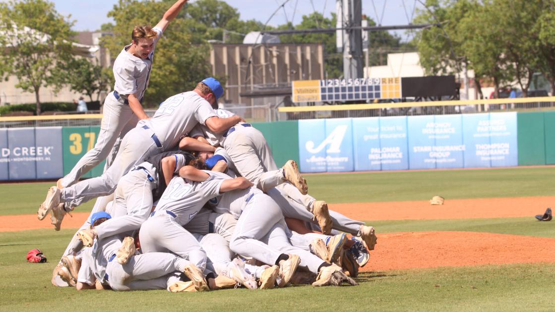 OANow.com - STATE CHAMPS: Auburn High baseball tops Hoover in Game 3, captures Class 7A state championship image