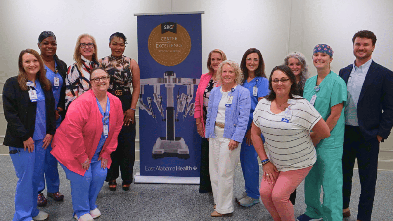 EAMC earns reaccreditation as Alabama’s only Robotic Surgery Center of Excellence