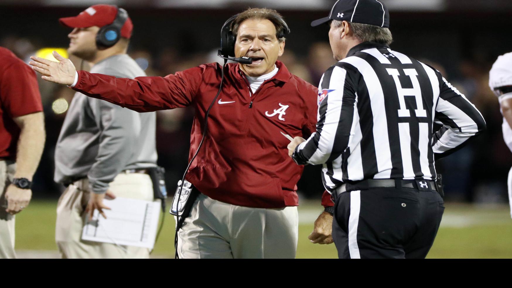 Alabama Coach Nick Saban Makes Case For College Football Playoff