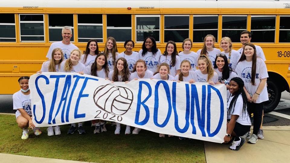 OANow.com - Auburn High volleyball closes season at state tournament image