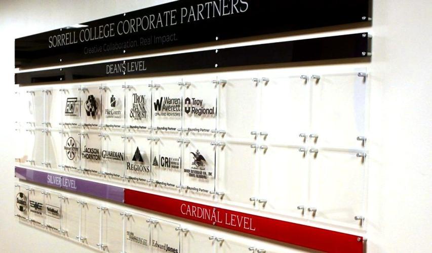 Sorrell College of Business launches Corporate Partners program with ribbon cutting ceremony on Sept. 22