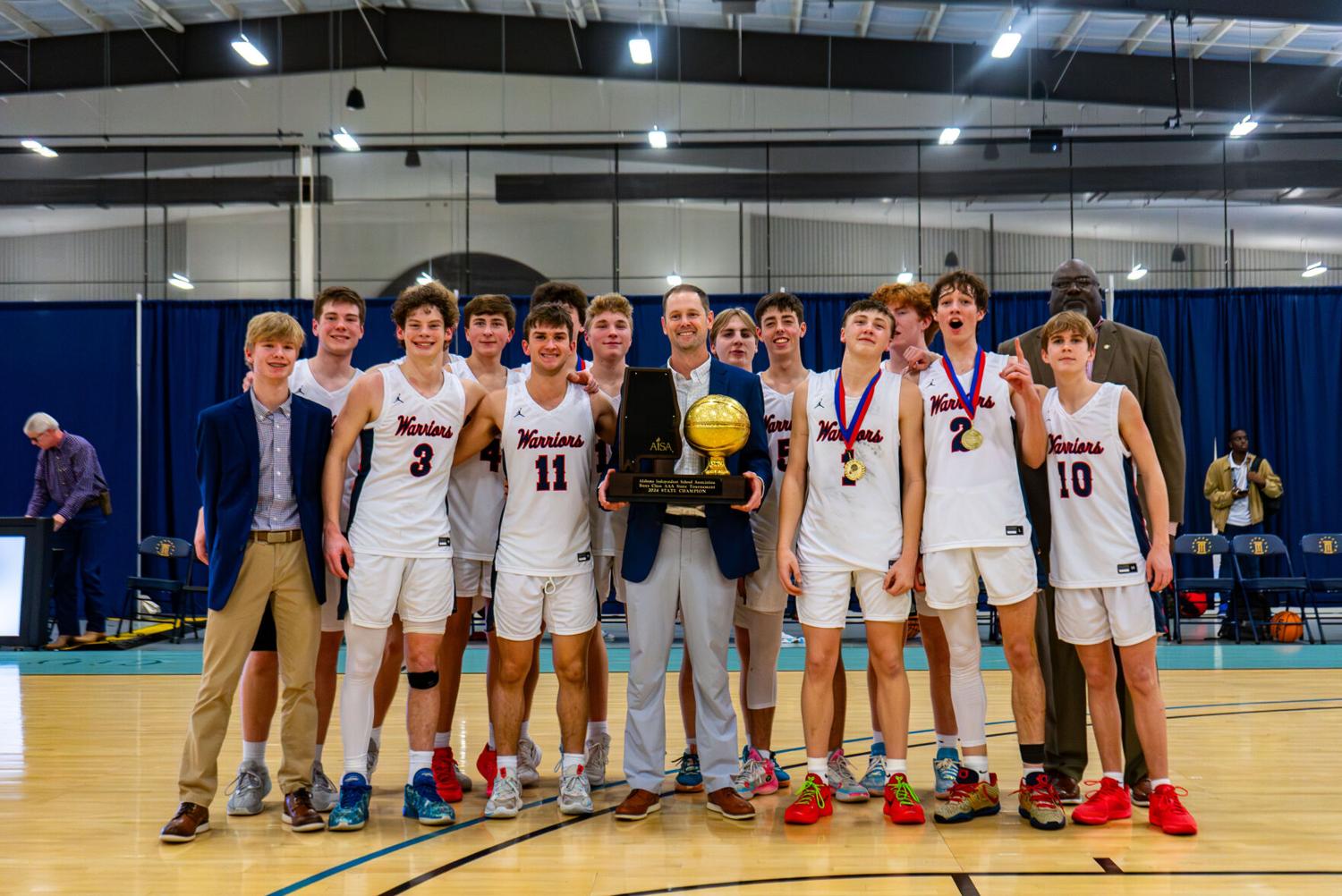 OANow.com - State champs! Lee-Scott boys basketball wins AISA Class AAA championship image
