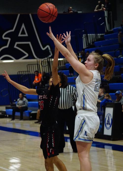 Auburn Vs Central Girls Basketball Area 4 7a Championship